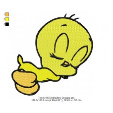 Tweety 06 Embroidery Designs
